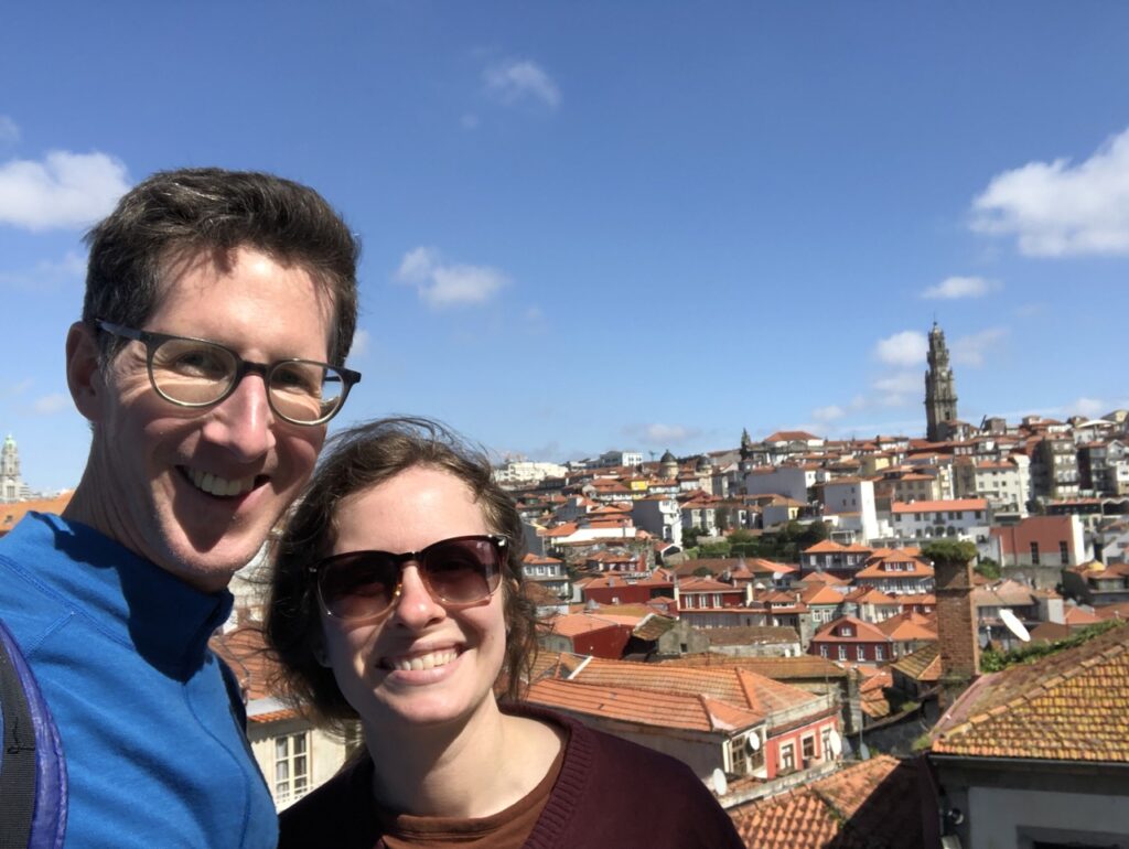 Nathan and Sharon in Porto